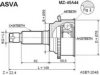 MAZDA FA522560XB Joint Kit, drive shaft